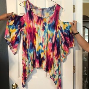 Open Shoulder Tunic